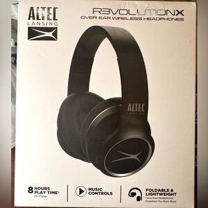 Altec Lansing Revolution X Bluetooth Wireless Over-Ear Headphones